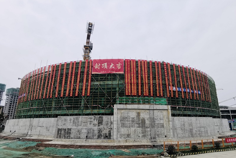 封頂大吉！洋縣這個重大民生工程項目封頂